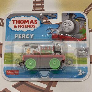 Thomas & Friends Percy Metal Engine Green Flames Toy For Kids 3+ By Fisher-Price